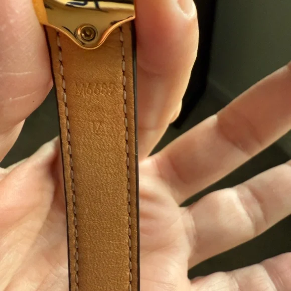 Louis Vuitton Gold and Brown Bracelet - Picture 3 of 7